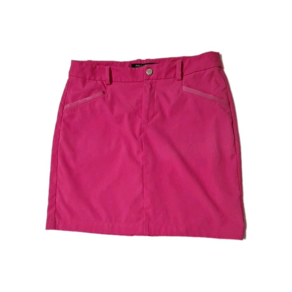 Ralph Lauren Polo Golf Skort Shorts Skirt Performance Pink Womens Size 4